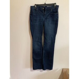 New York & Company Low Rise Bootcut Blue Denim Jeans‎ Size 8 Average Women